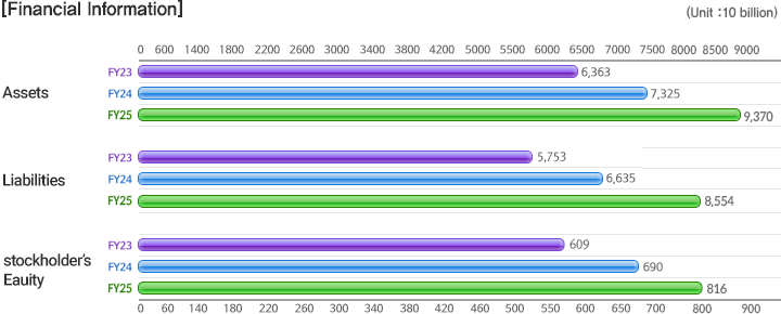 Financial Information graph