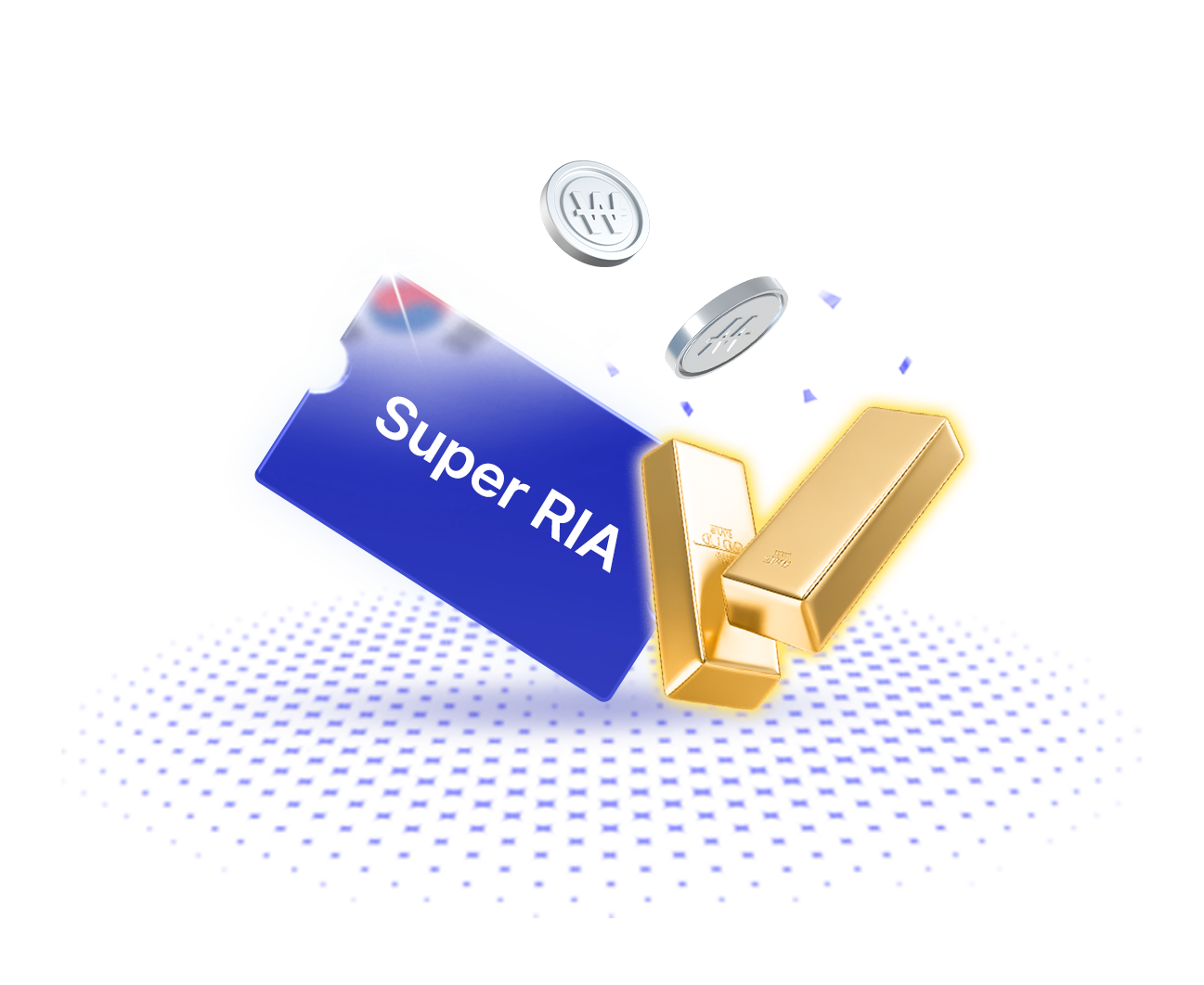 Super RIA 계좌 모양 배너